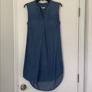Merona High Low Denim Dress